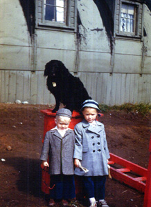 Dave and Linda and companion Pete