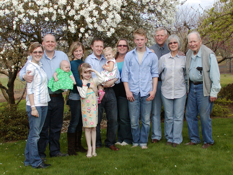 Dave and Carol Nims and family