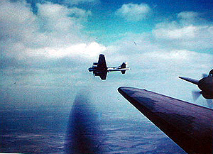 B-17 over 
England